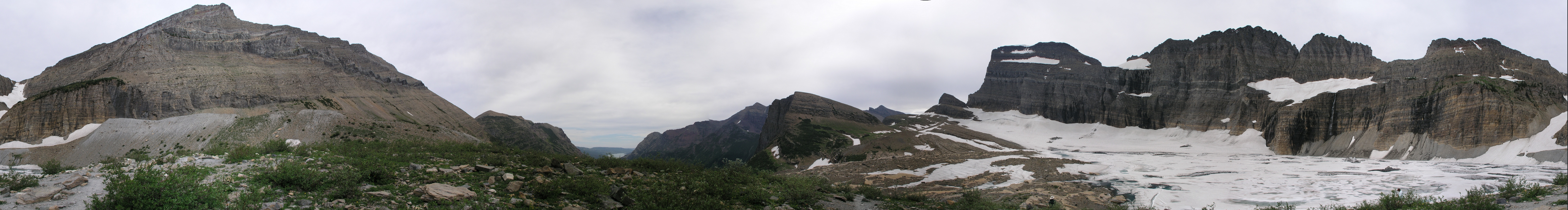 Grinell Glacier 360 degree panorama
