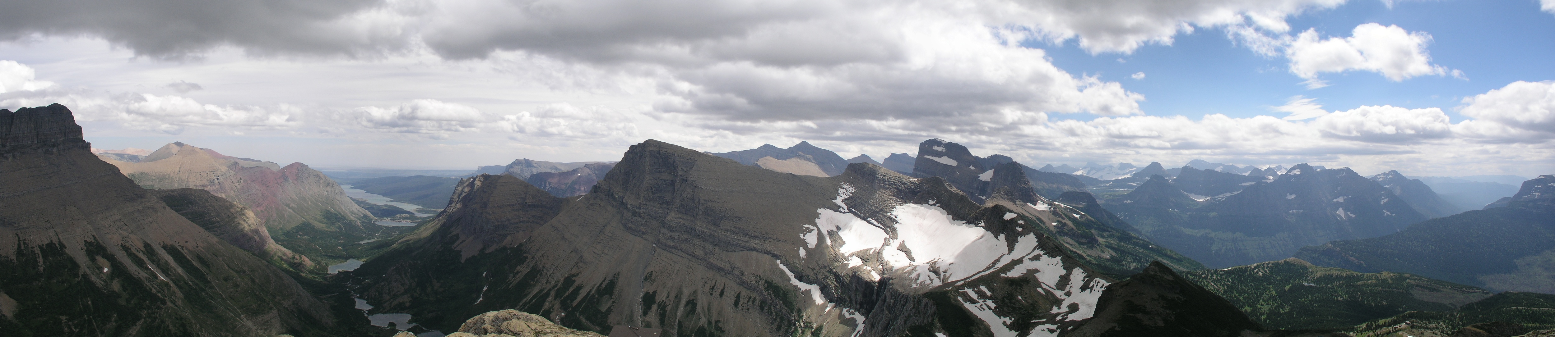 Swiftcurrent Lookout panorama