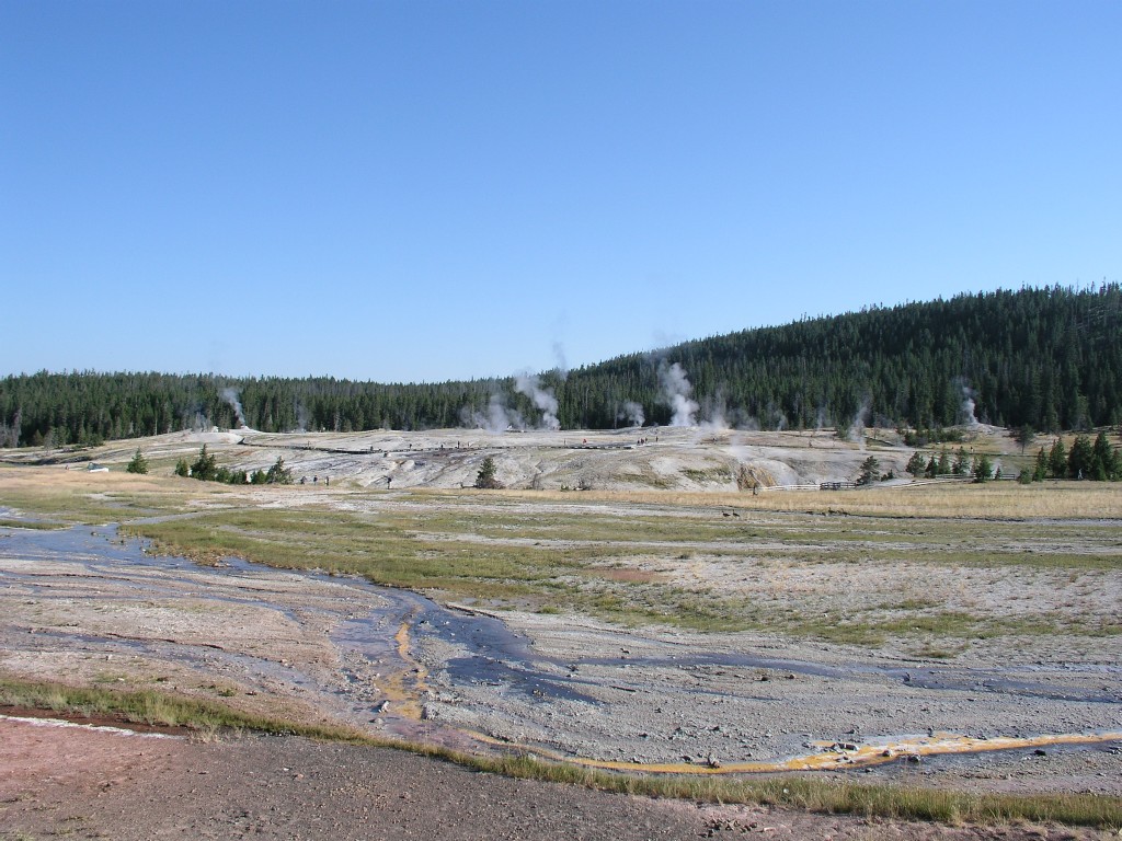 Upper Geyser Basin Yellowstone