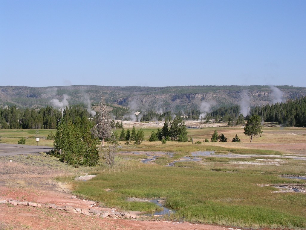 Upper Geyser Basin Yellowstone