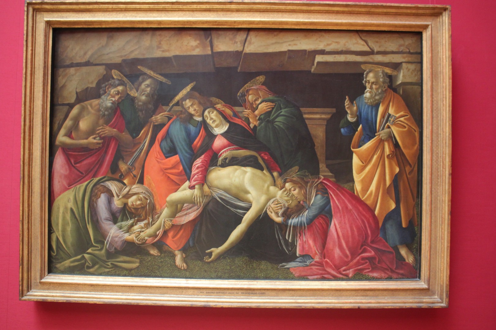 Botticelli - Lamentation of Christ
