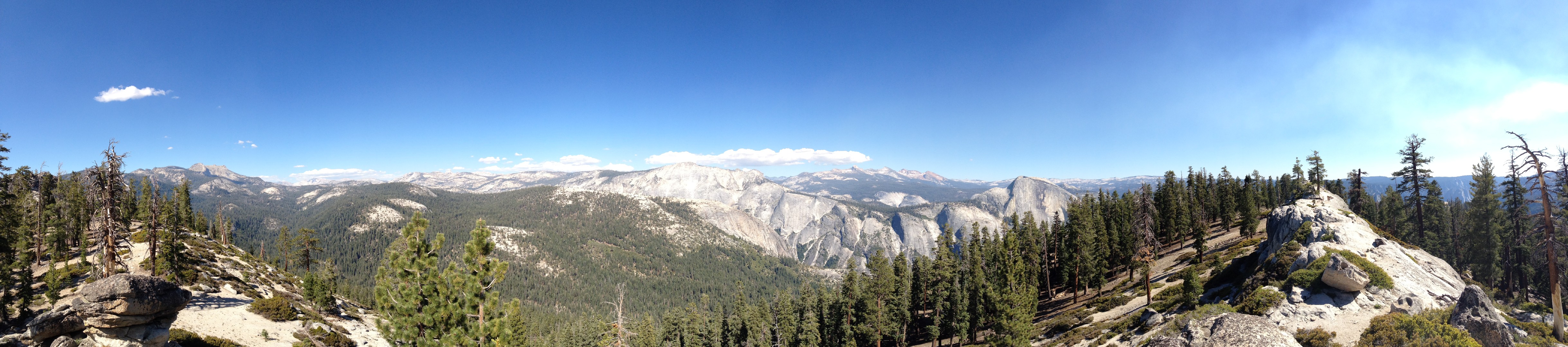 clouds rest half dome