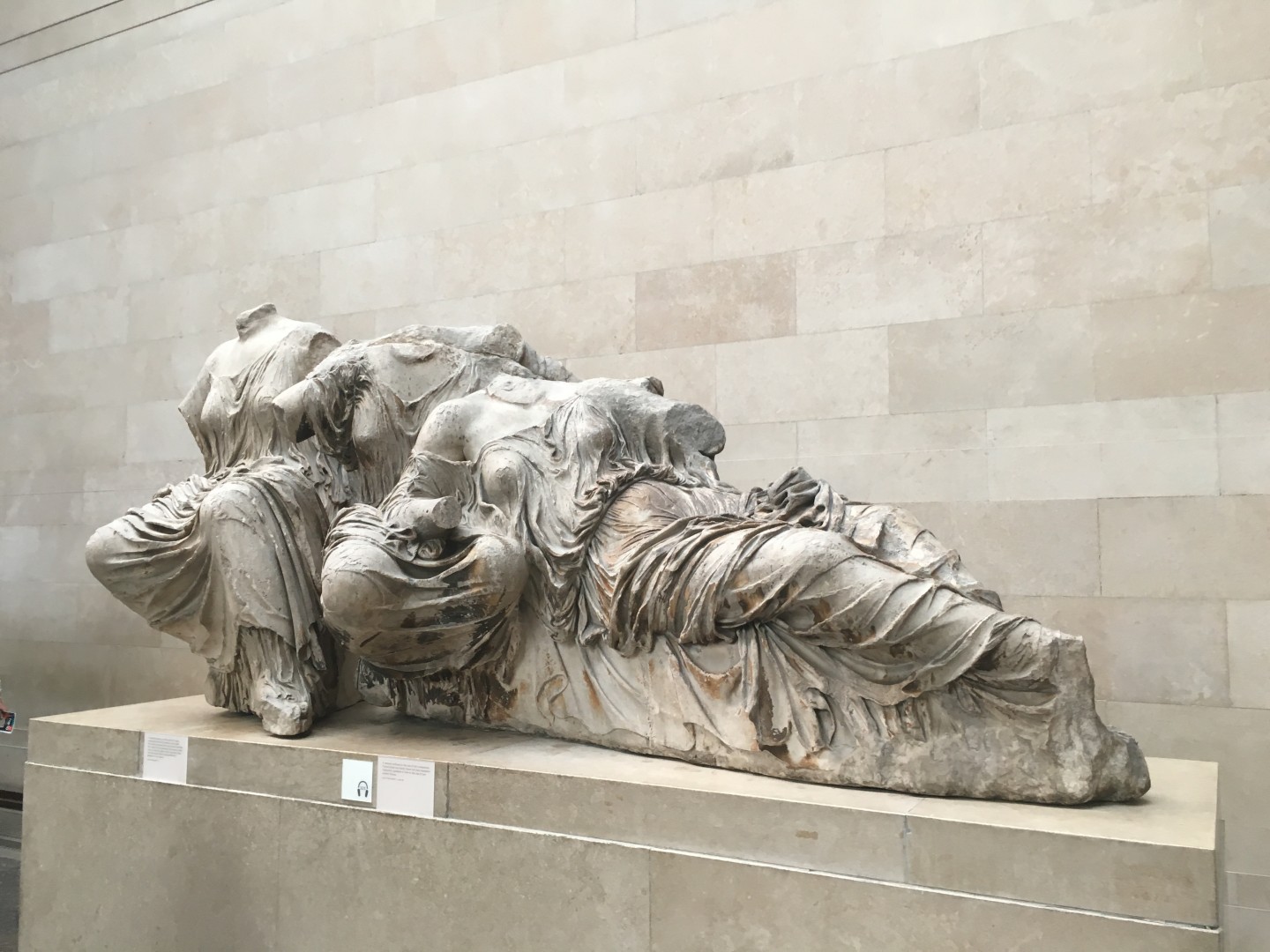 Pediment Sculptures - Hestia, Dione, and Aphrodite