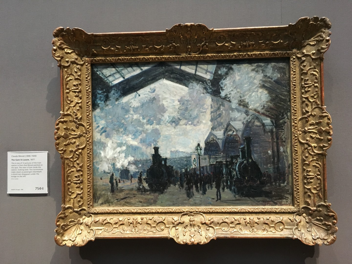 Claude Monet - The Gare St-Lazare