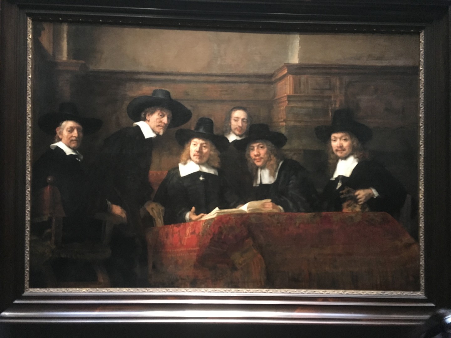 Rembrandt van Rijn The Wardens of the Amsterdam Drapers' Guild