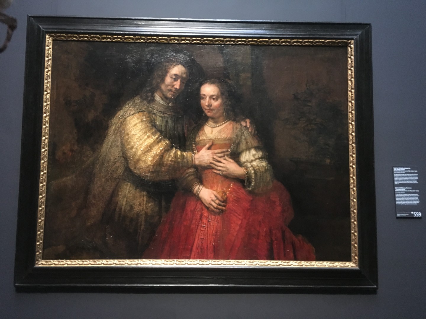 Rembrandt van Rijn Isaac and Rebecca