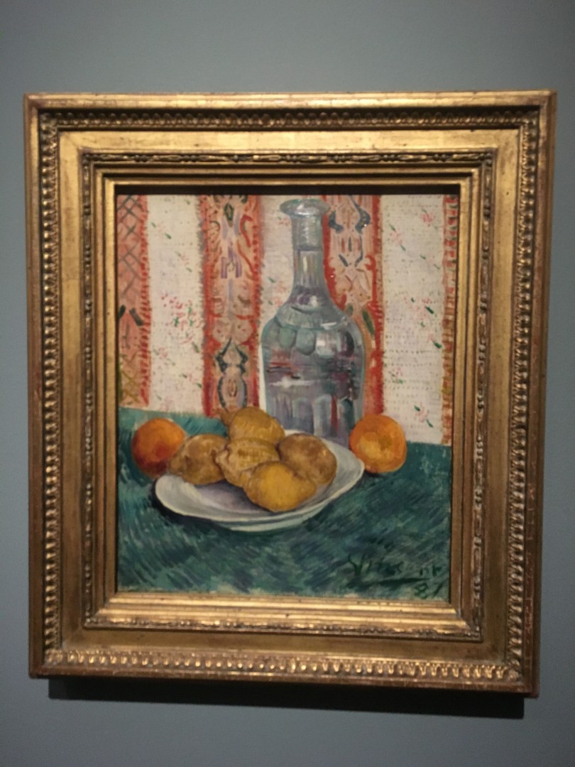Vincent van Gogh Karaf en schotel met citrusvruchten