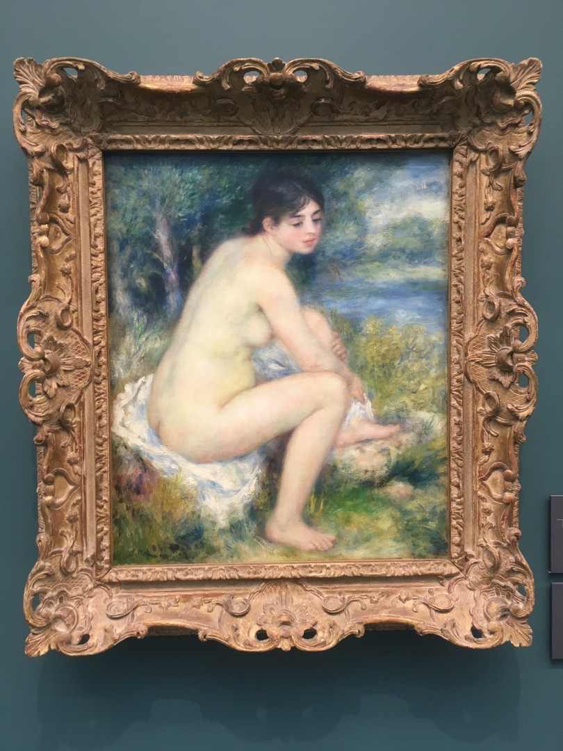 Pierre-Auguste Renoir Femme nue dans un paysage