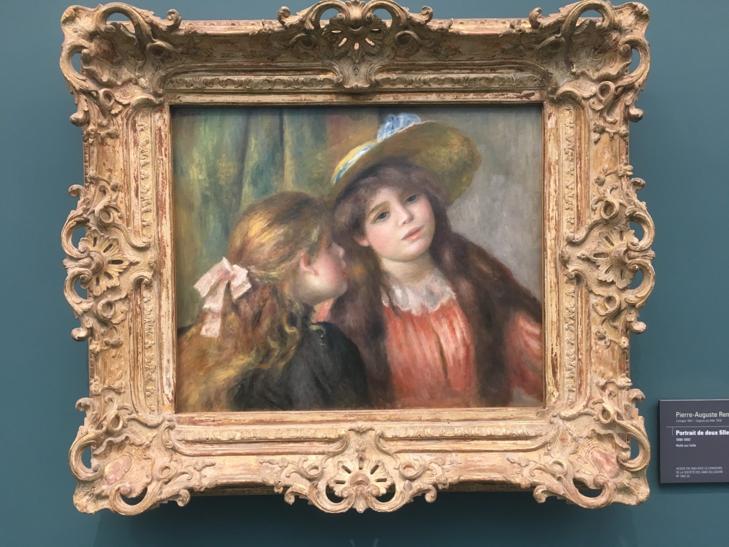 Pierre-Auguste Renoir Portrait de deux fillettes