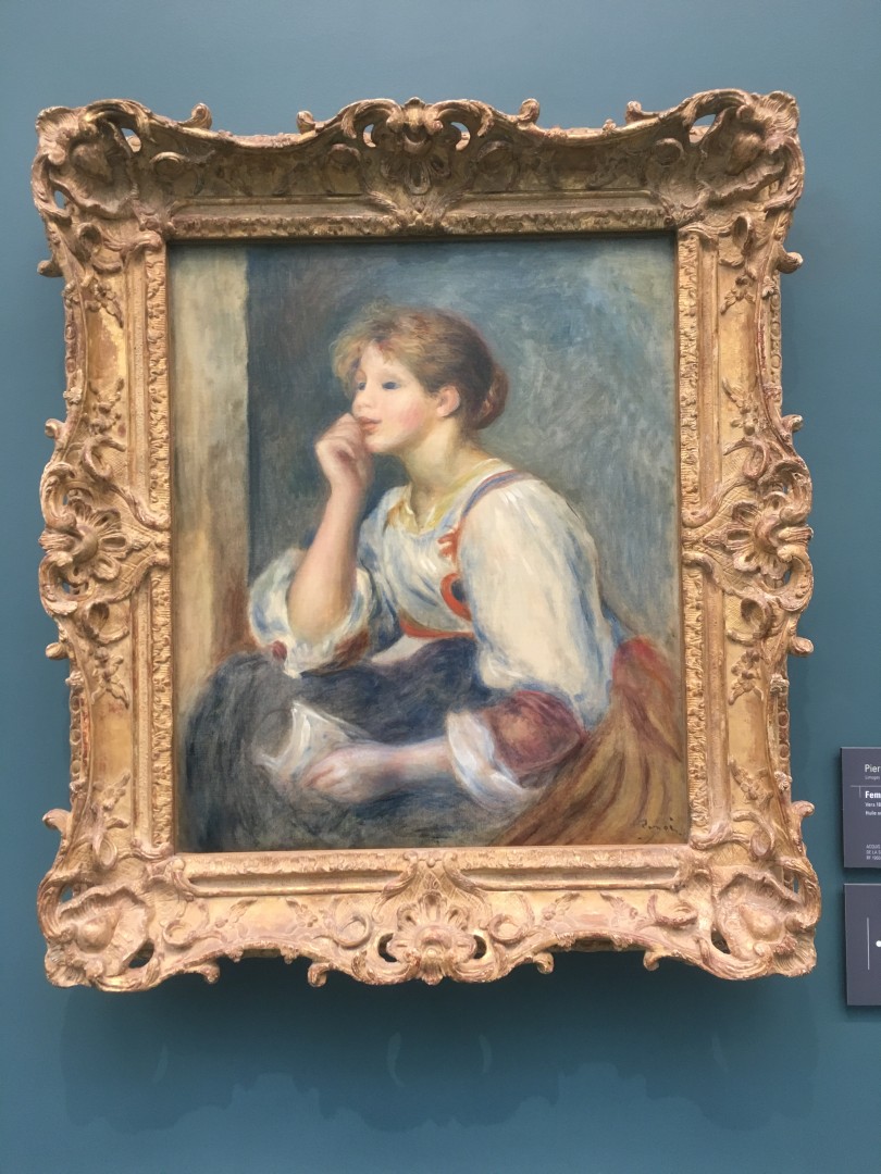 Pierre-Auguste Renoir Femme à la lettre