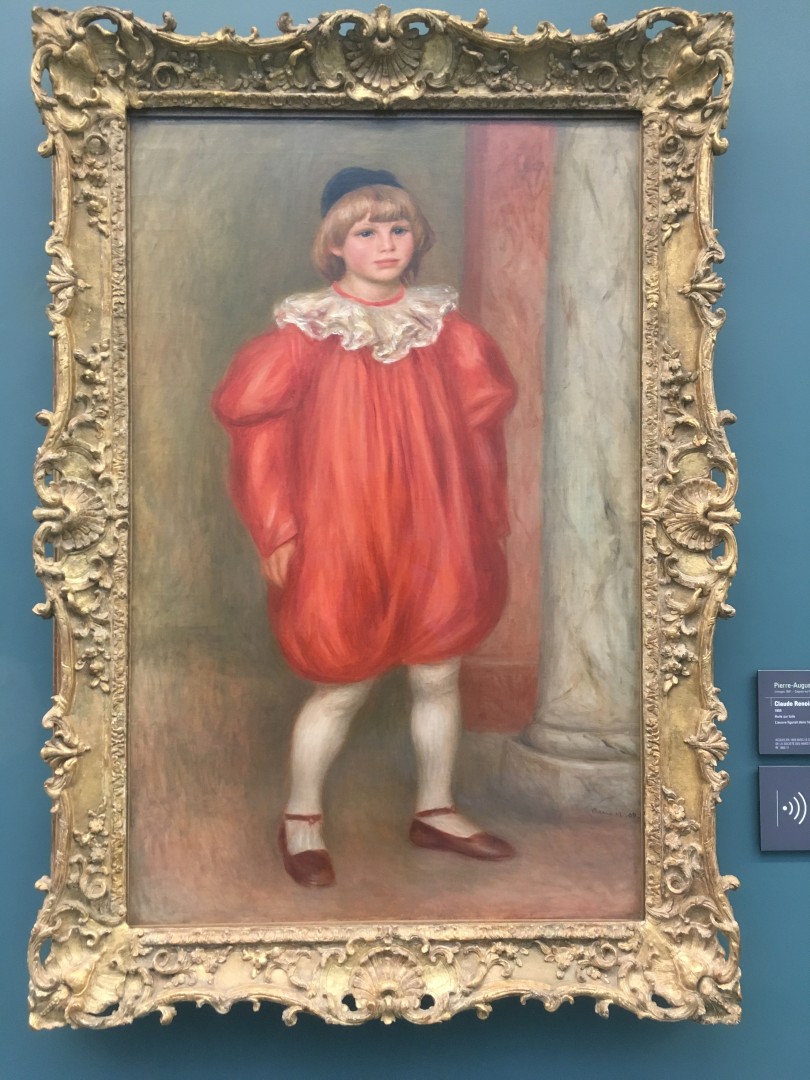 Pierre-Auguste Renoir Claude Renoir en clown