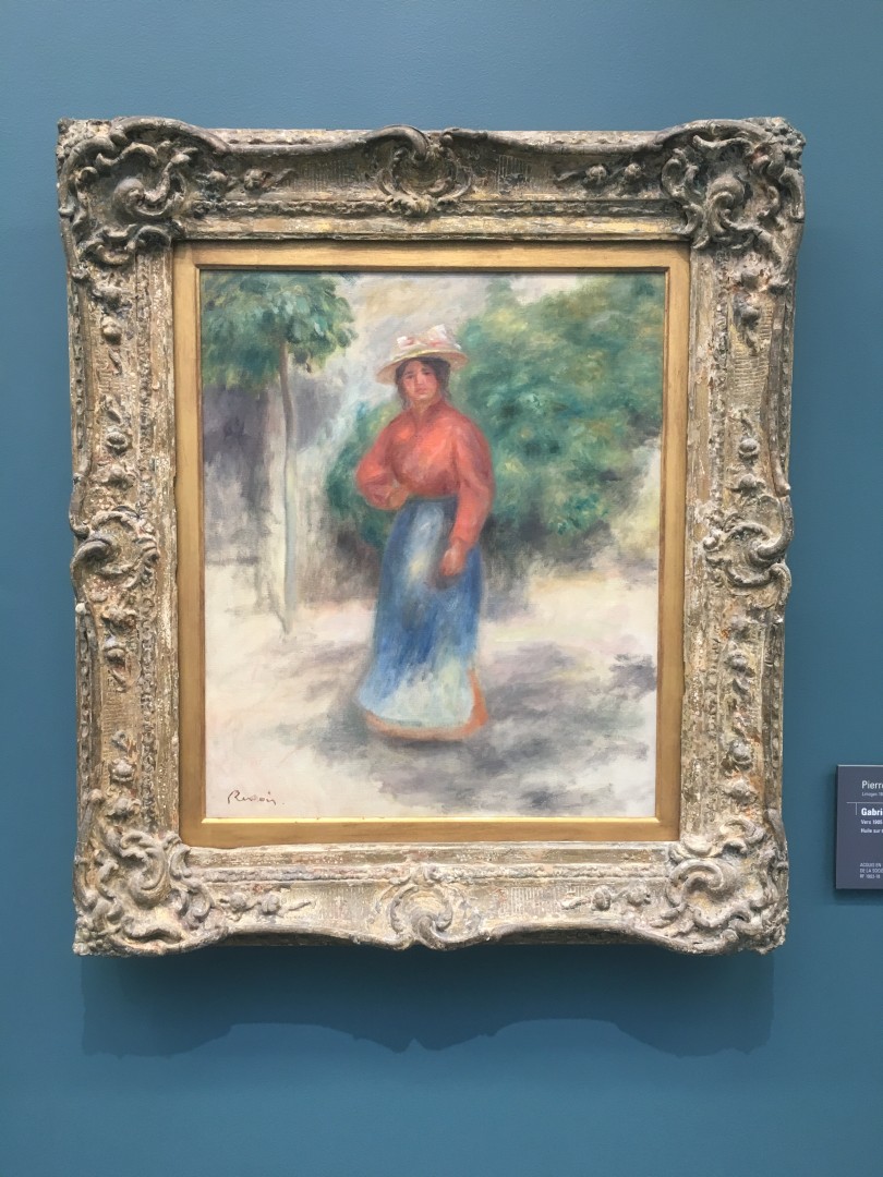 Pierre-Auguste Renoir Gabrielle au jardin