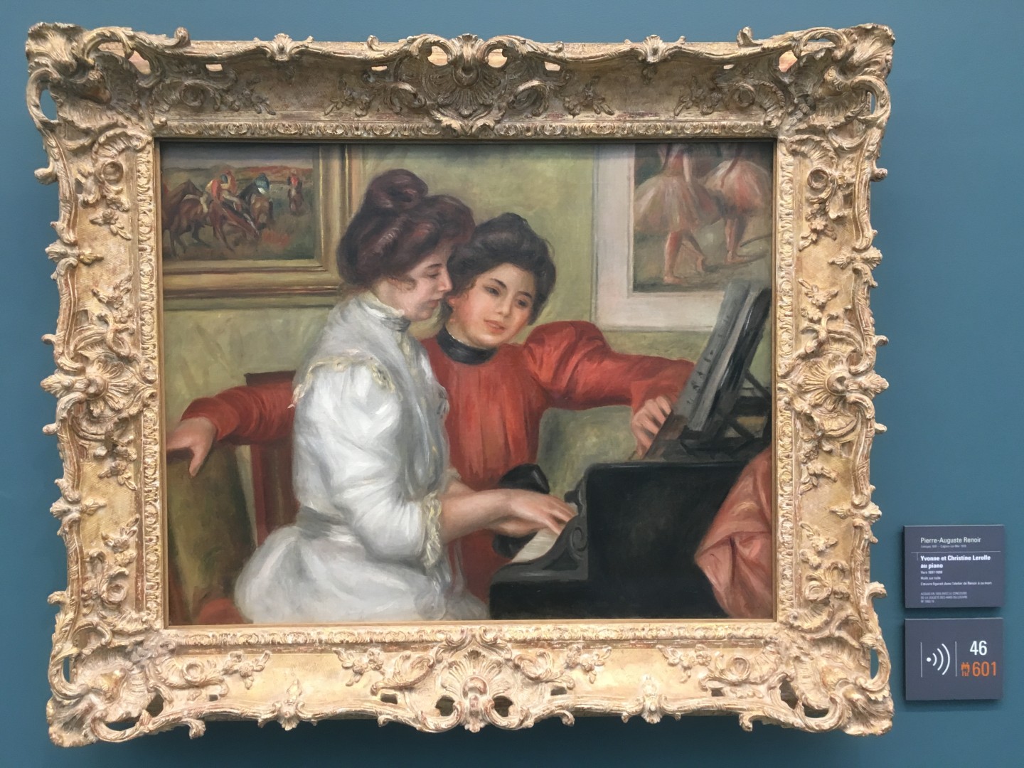 Pierre-Auguste Renoir Yvonne et Christine Lerolle au piano