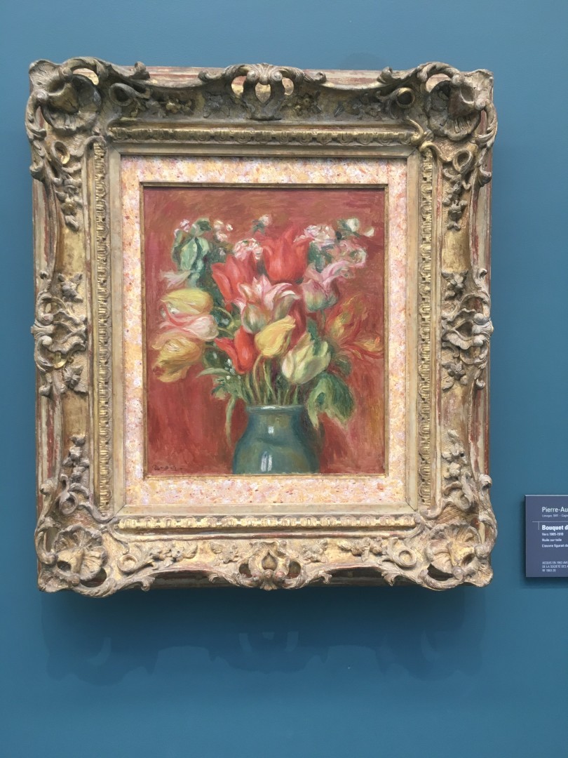 Pierre-Auguste Renoir Boquet de tulipes