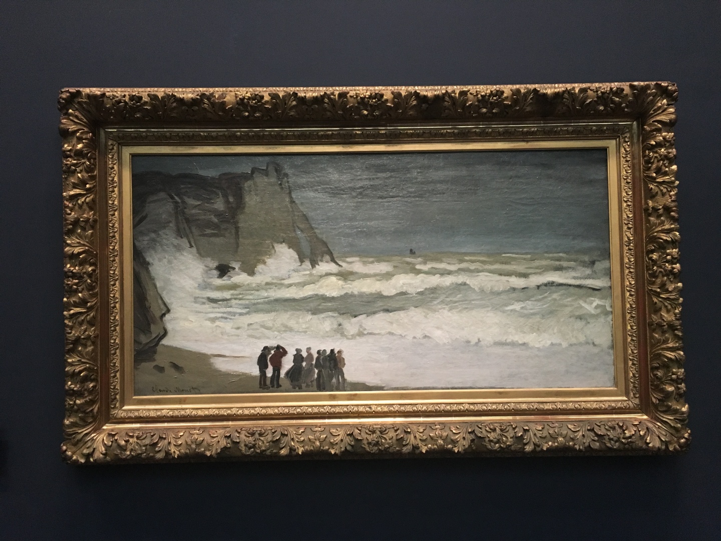 Claude Monet Grosse Mer à Etretat