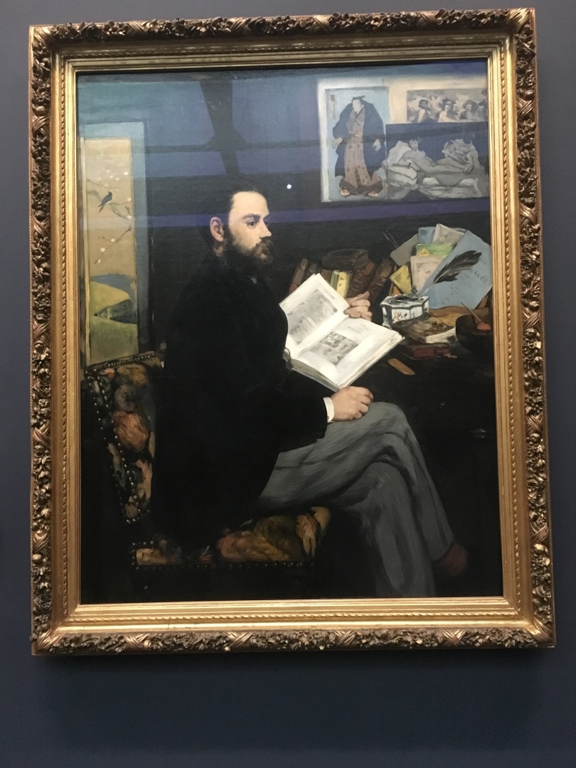 Édouard Manet Portrait of Émile Zola