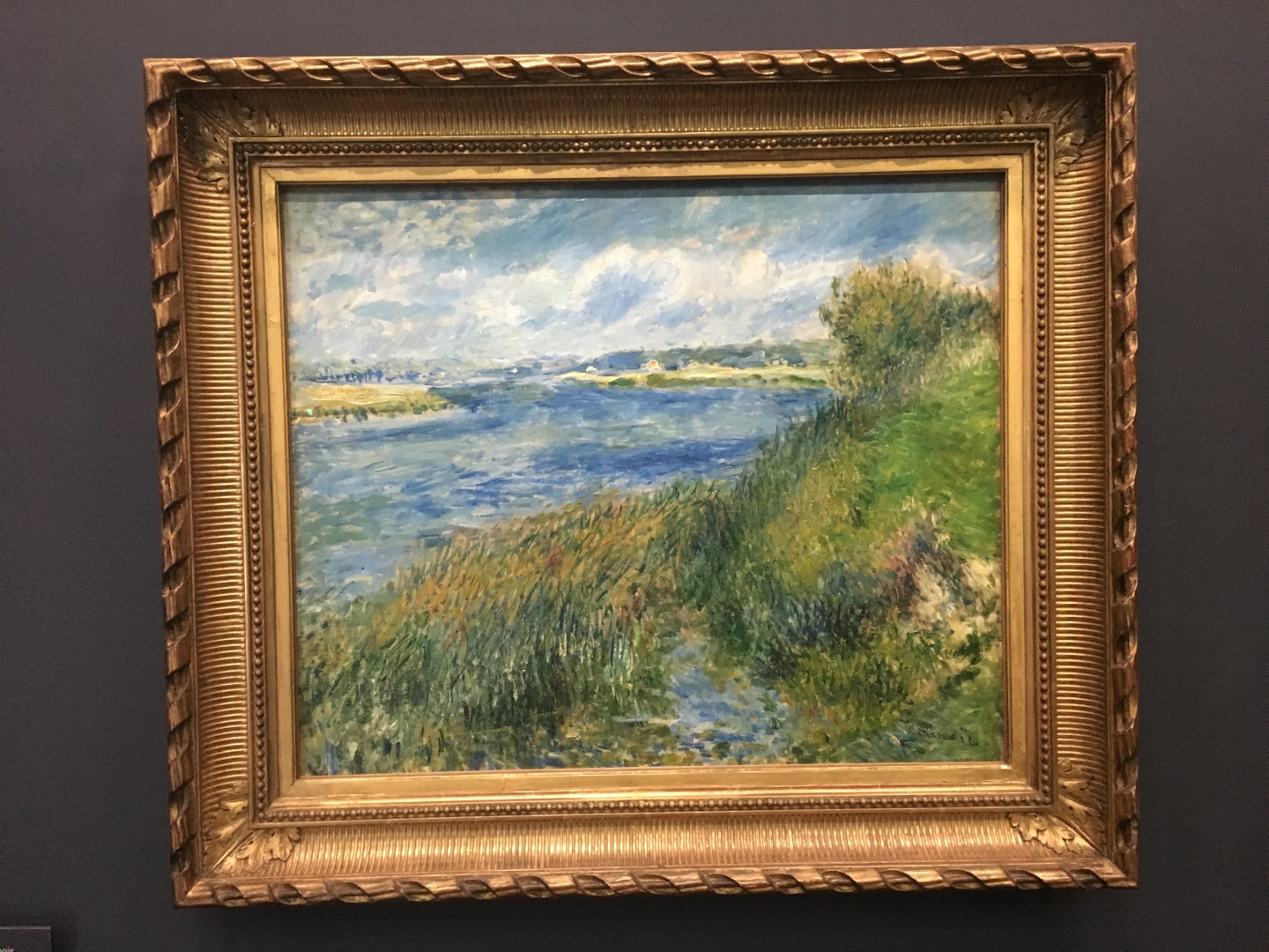 Pierre-Auguste Renoir La Seine a Champrosay