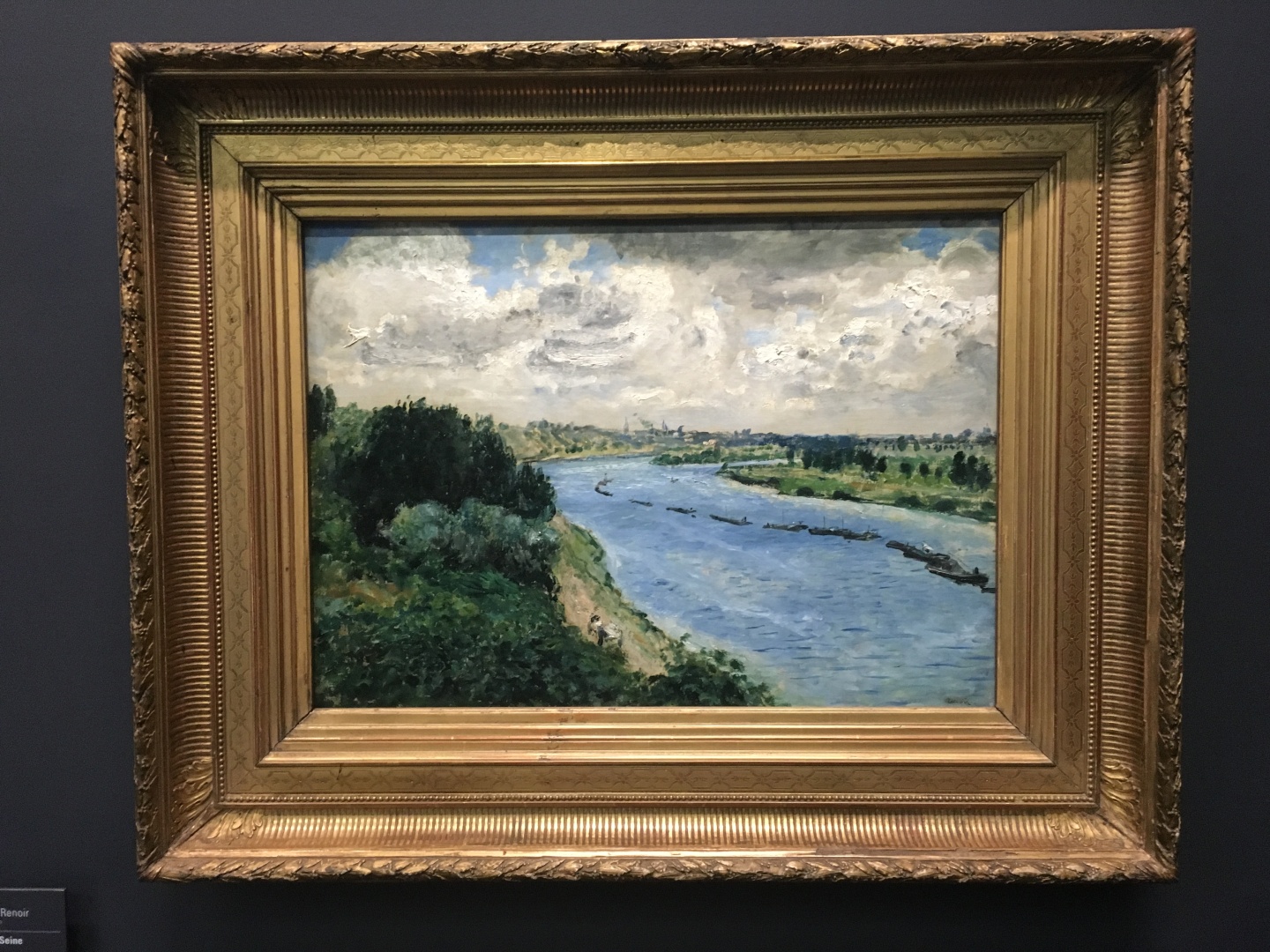 Pierre-Auguste Renoir Chalands sur la Seine