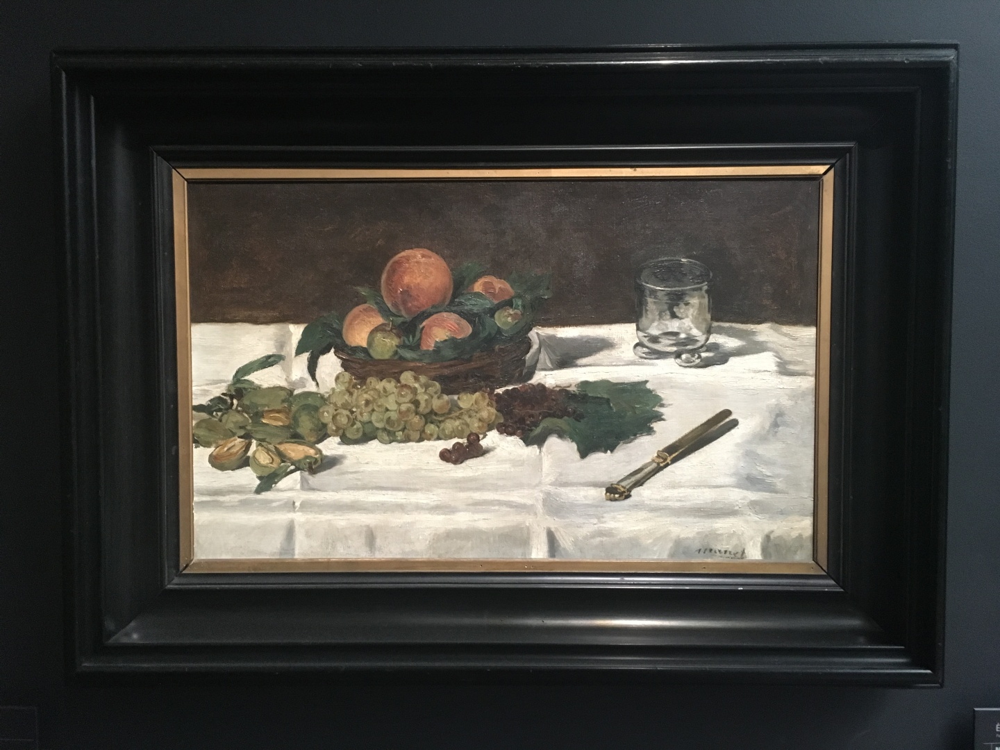 Édouard Manet Fruits sur une Table