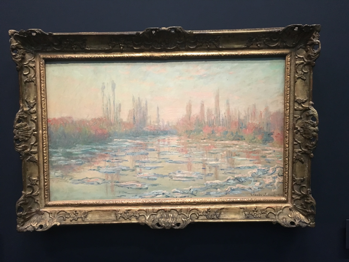 Claude Monet Les Glacons dit aussi Debacle sur la Seine