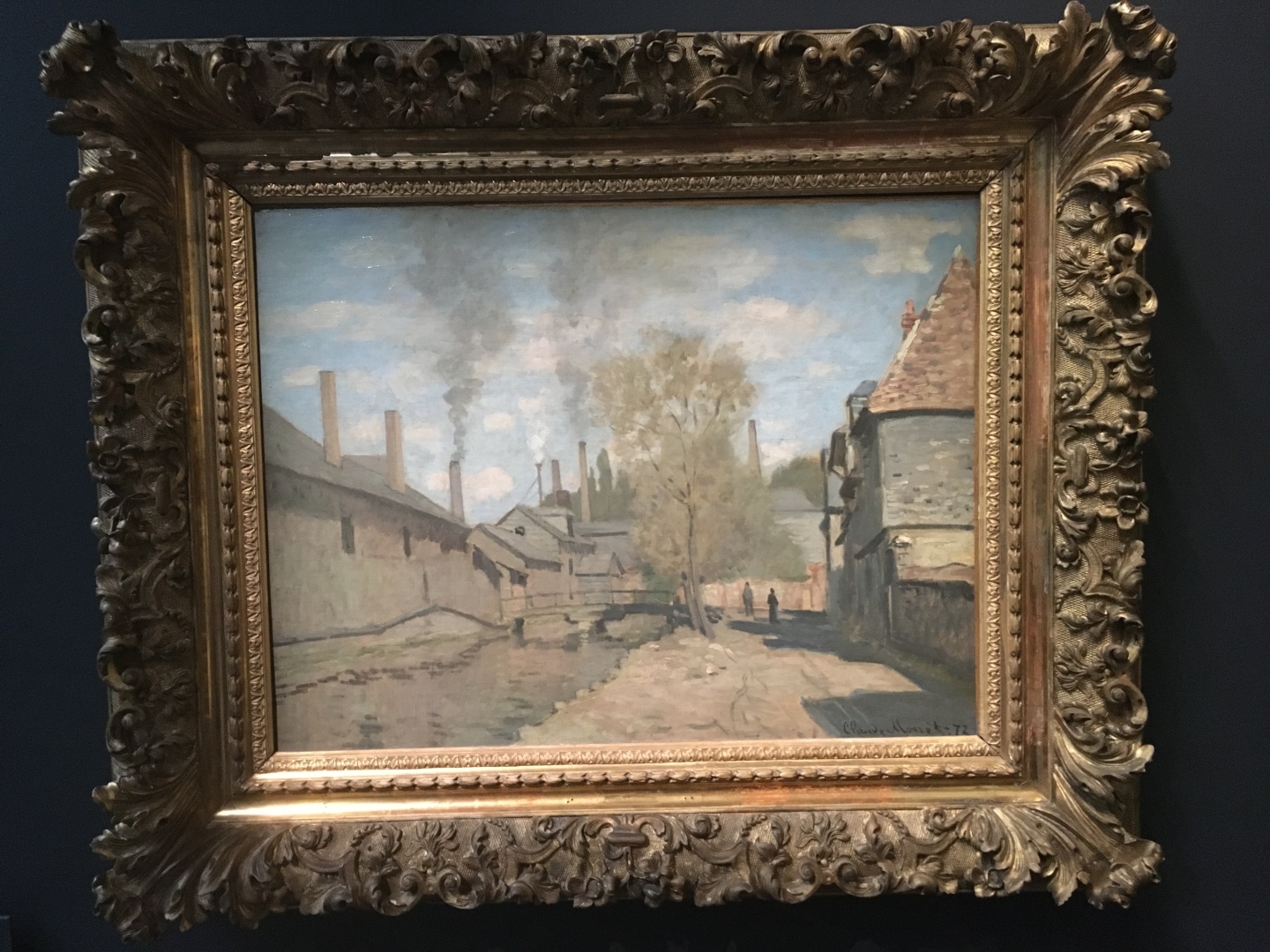 Claude Monet Le ruisseau de Robec