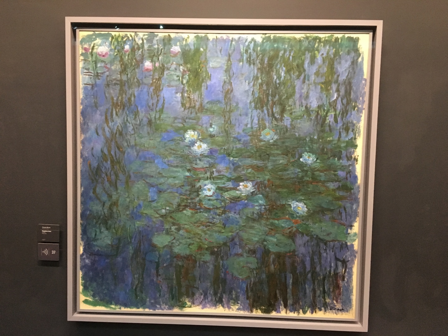Claude Monet Nymphéas bleus