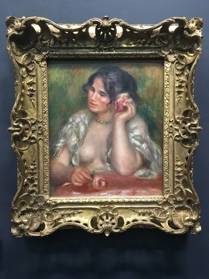 Pierre-Auguste Renoir Gabrielle à la rose