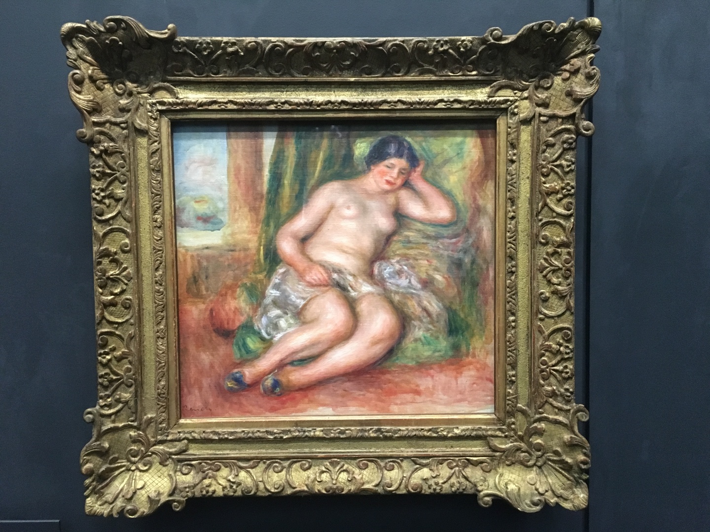 Pierre-Auguste Renoir Odalisque dormant dit aussi Odalisque aux babouches