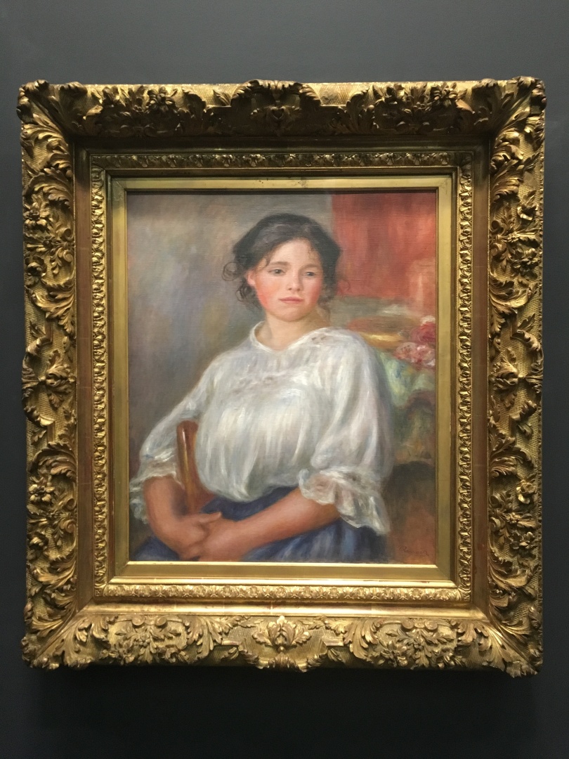 Pierre-Auguste Renoir Jeune fille assise