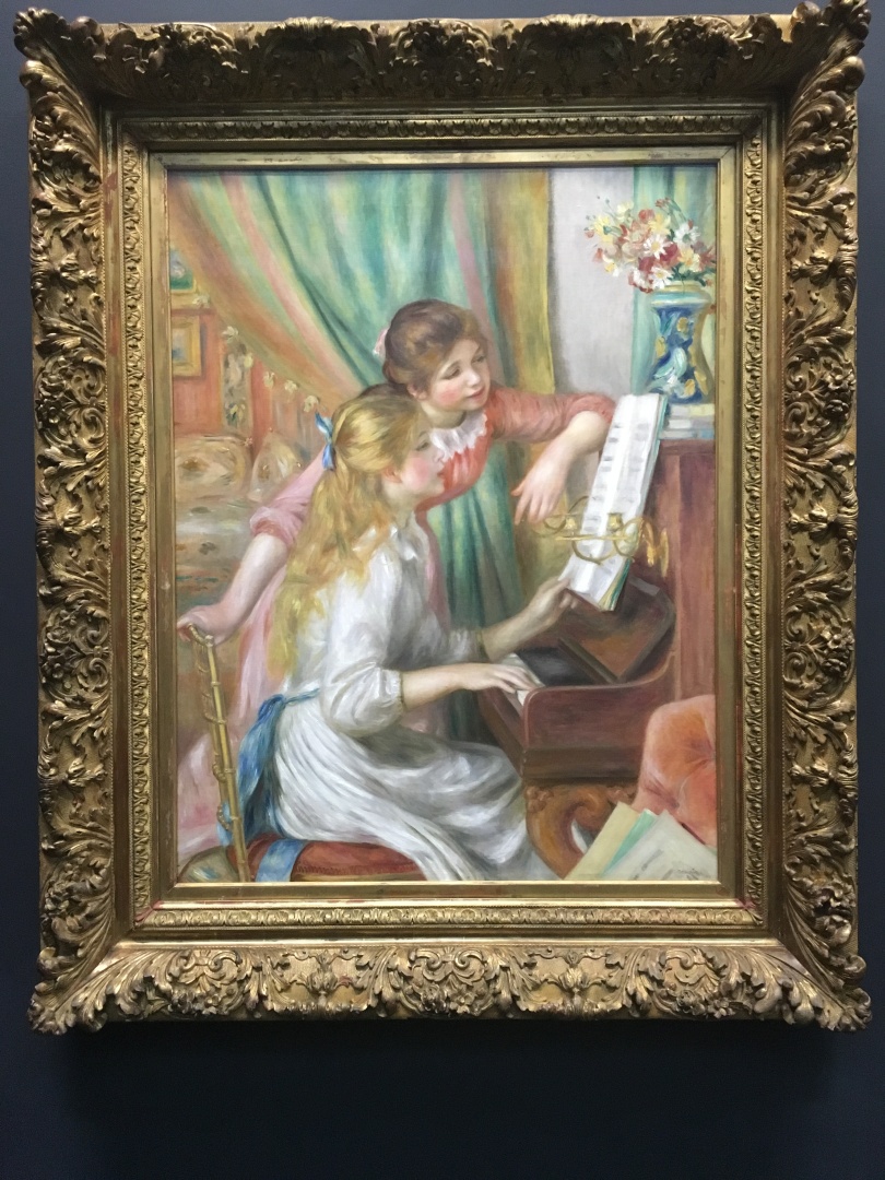 Pierre-Auguste Renoir Jeune filles aup piano