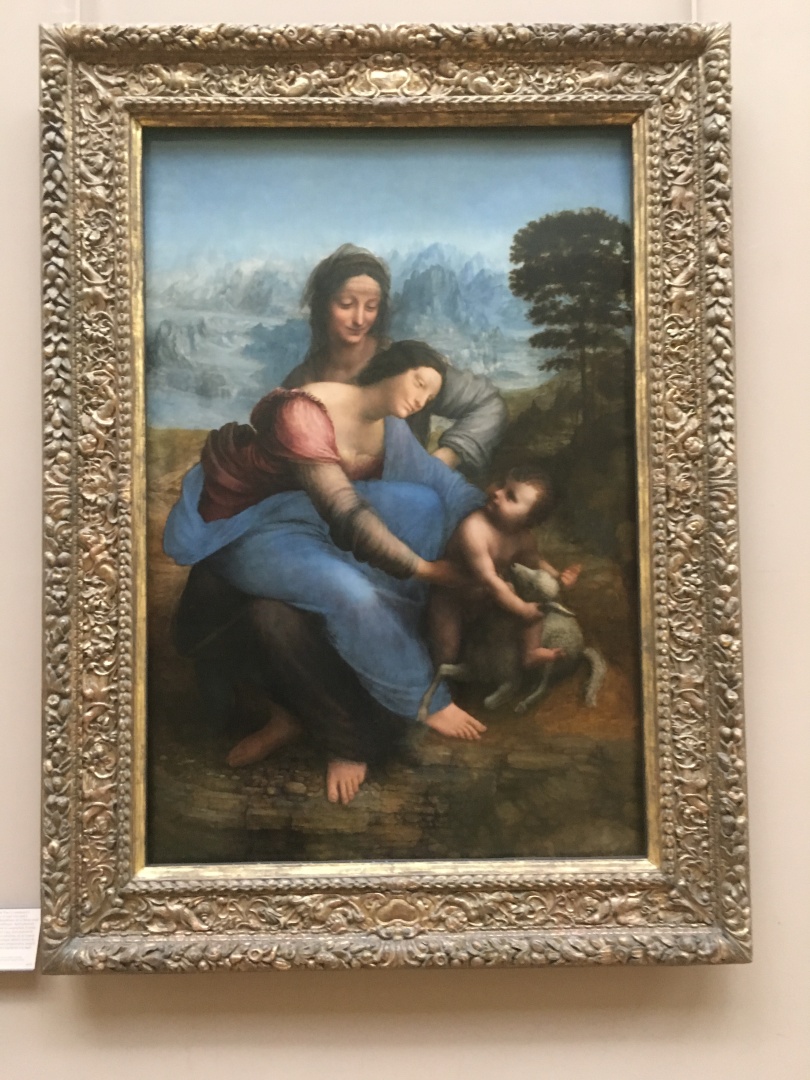Leonardo da Vinci Saint Anne, the Virgin Mary and the Infant Jesus