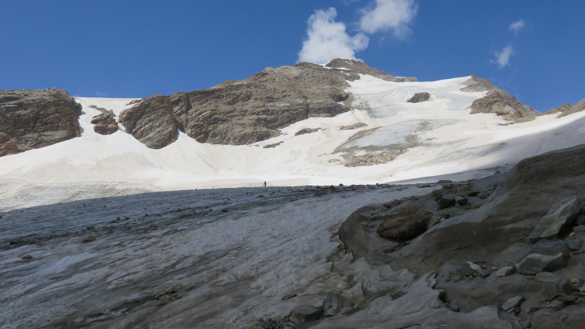 glacier crossing rifugio gnifetti tour de monte rosa
