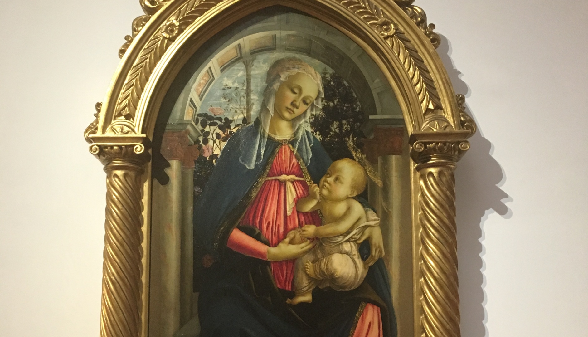 Botticello - Madonna of the Rose Garden - c 1470