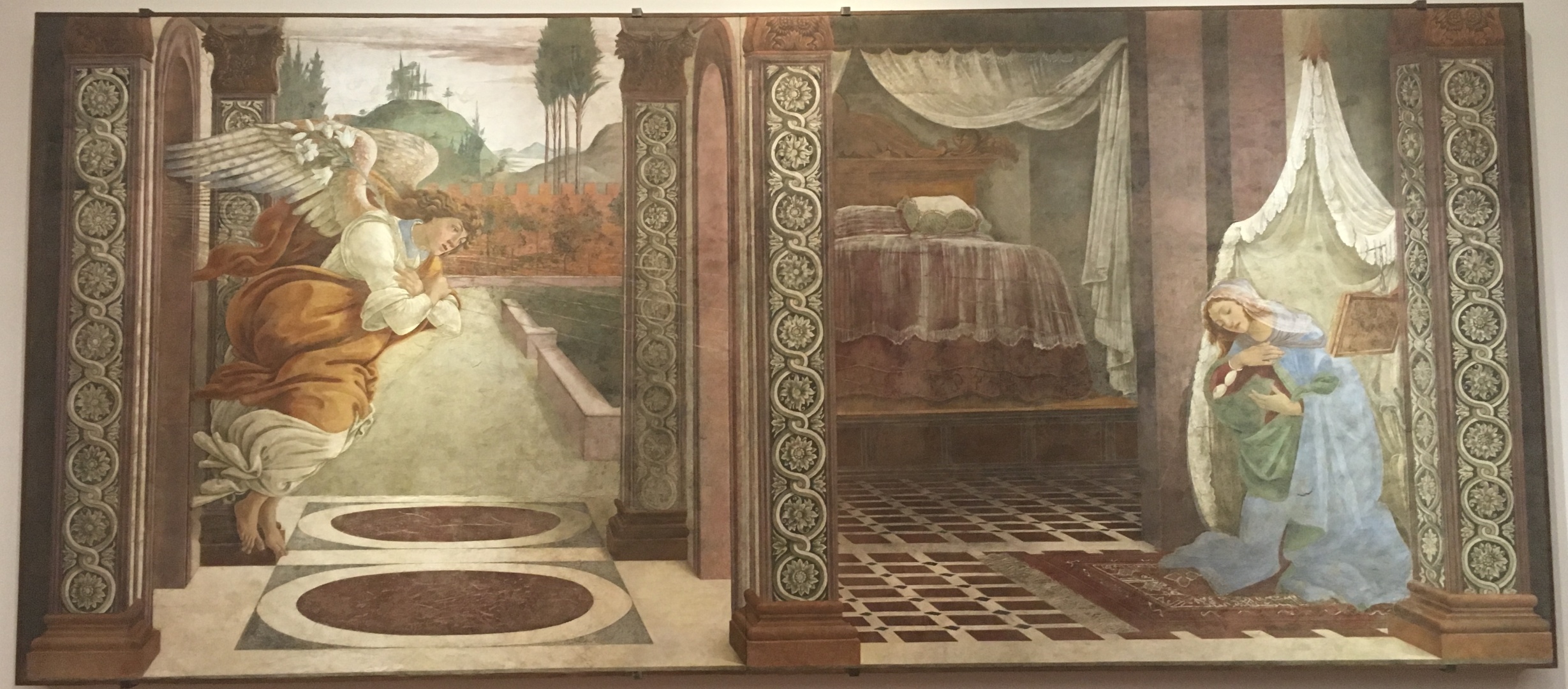 Botticelli - Annunciation - c 1481