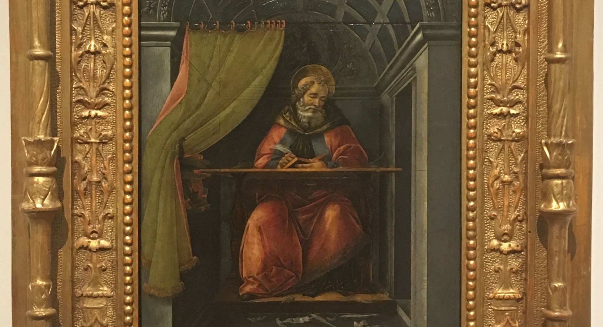 Botticelli - Saint Augustine in His Study