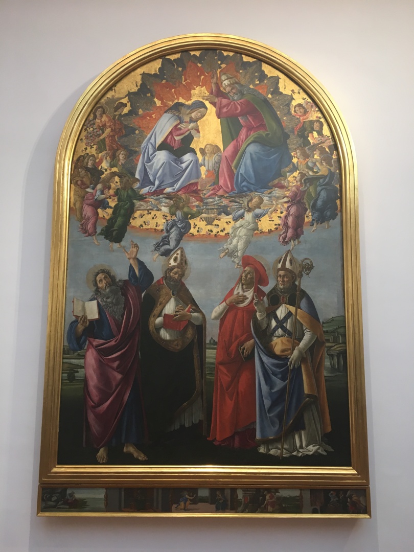 Botticelli - Coronation of the Virgin