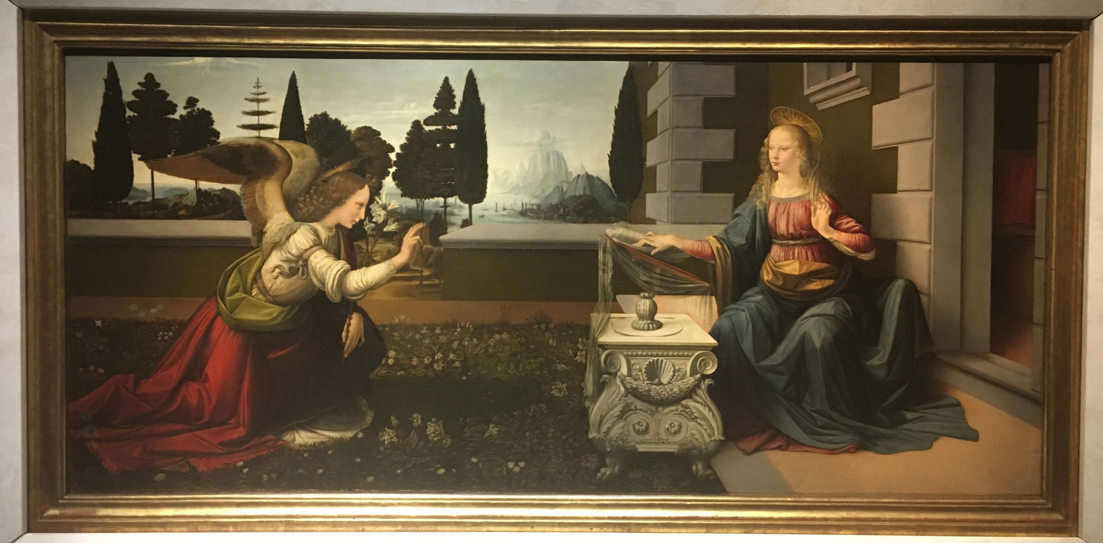 Leonardo da Vinci - Annunciation