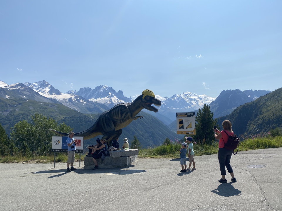 Mount Blanc from Lac d'Emosson