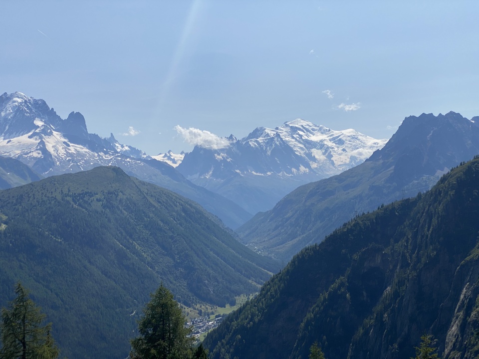 Mount Blanc from Lac d'Emosson