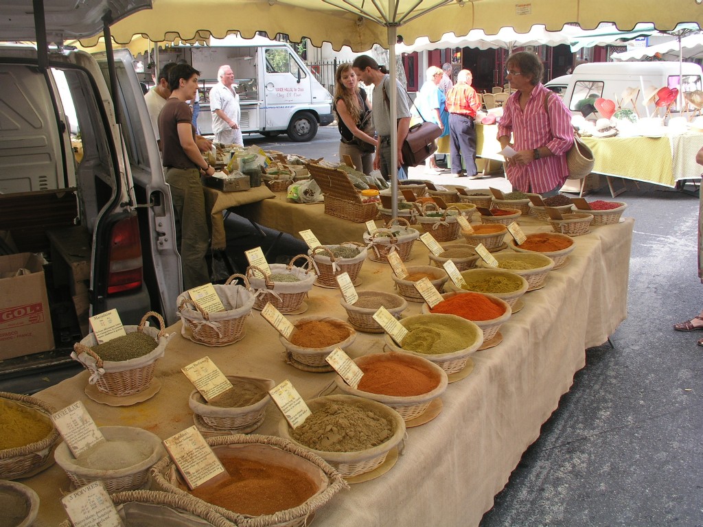 Spices at the Market in Arles