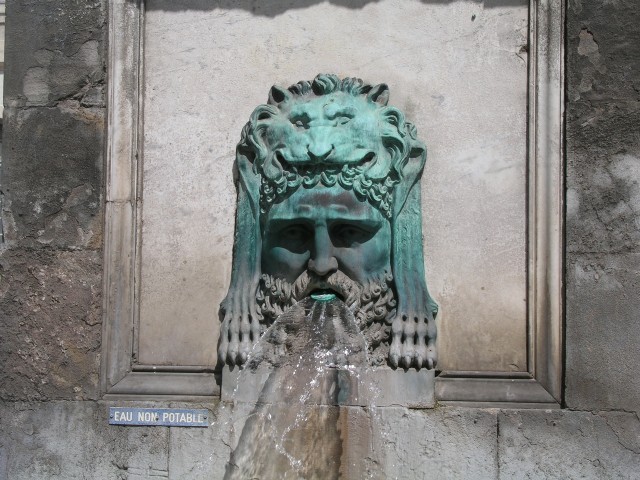 The Fountain in Republic Square in Arles