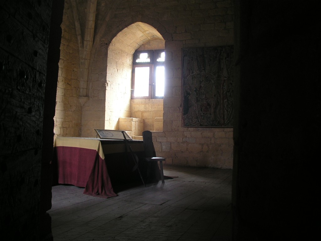 The bedroom of Richard the Lionheart at Beynac