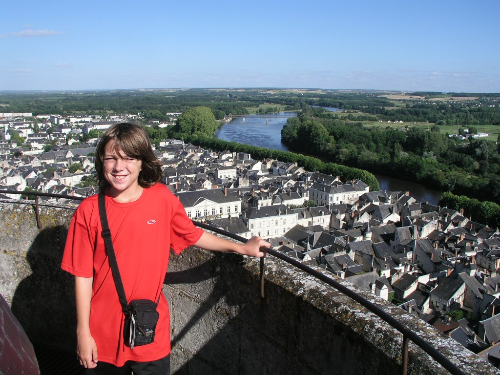 Chinon - from the Clock Tower
