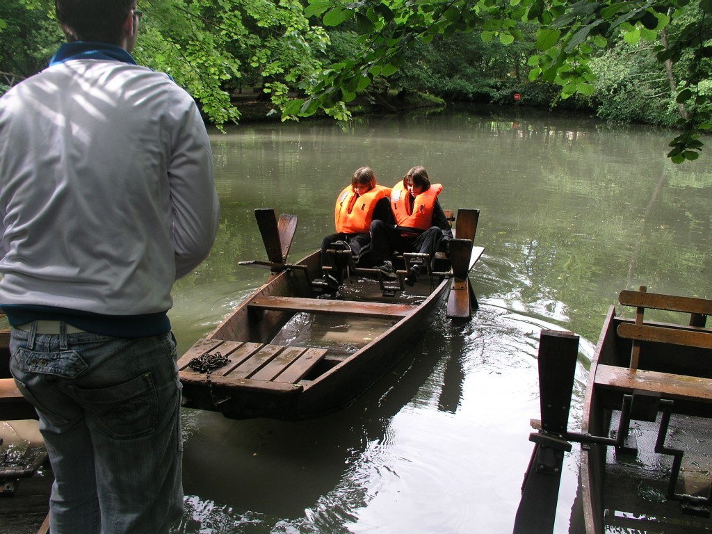 Paddleboat at Clos Lucé