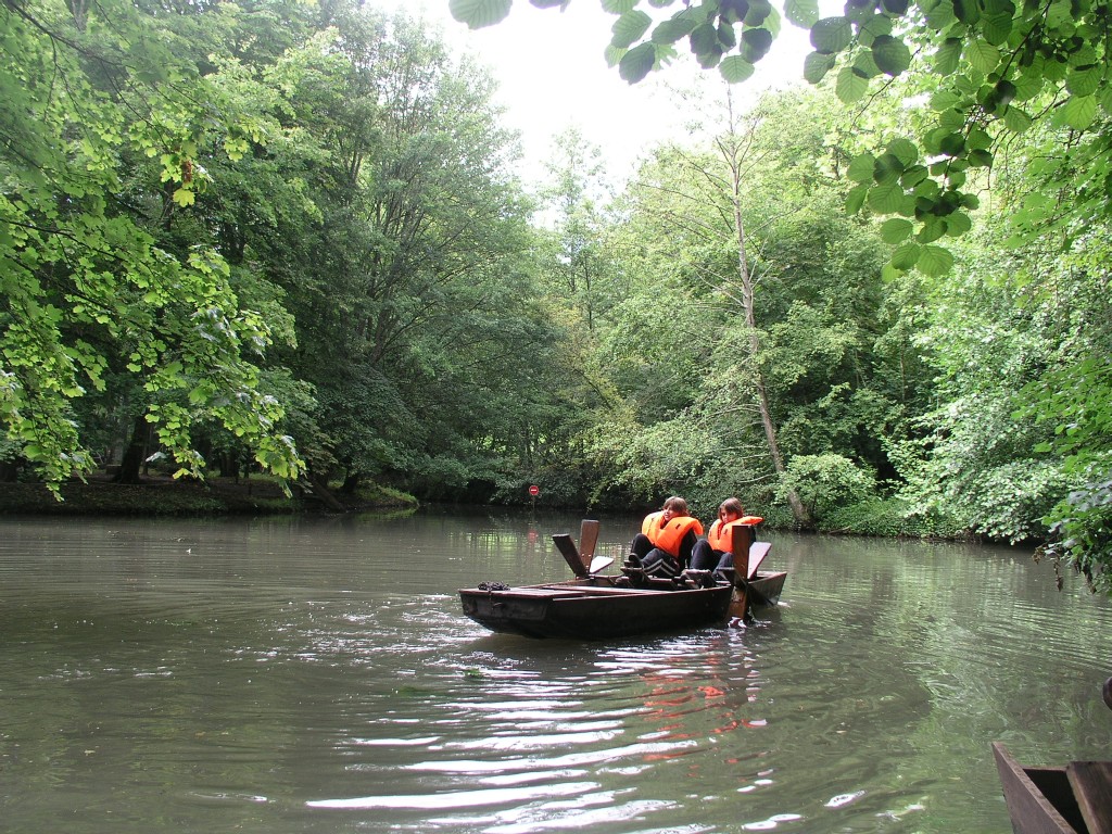 Paddleboat at Clos Lucé