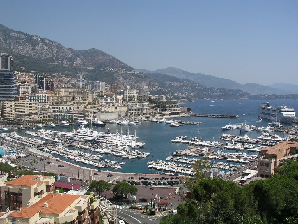 Monaco from the Palace