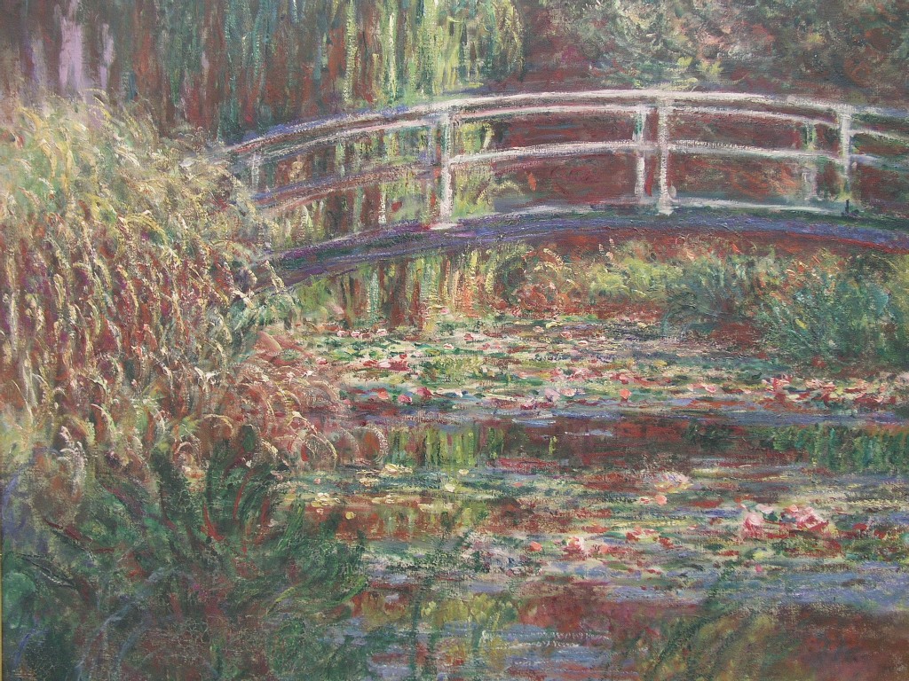 Monet's Water Lily Pond, Pink Harmony