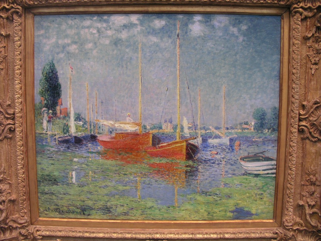 Renoir's Sailboats at Argenteuil